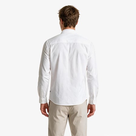 Nautica Erkek Beyaz Regular Fit Gömlek
