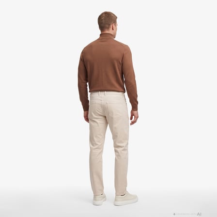 Nautica Erkek Bej Slim Fit Pantolon
