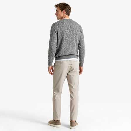 Nautica Erkek Bej Tapered Pantolon