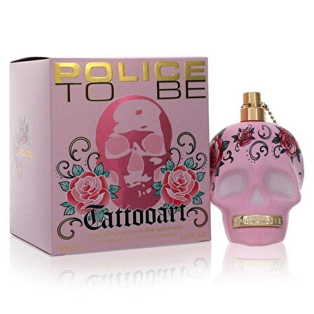 Police TattooArt Woman EDP 125ML & TattooArt Man EDT 125ML Kadın ve Erkek 2li Parfüm Seti