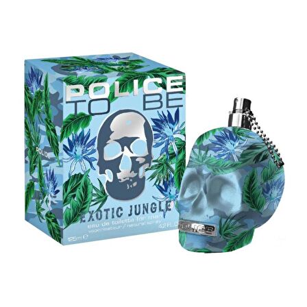 Police Exotic Jungle Man EDT 125ML & Exotic Jungle Woman EDT 125ML Kadın ve Erkek 2li Parfüm Seti