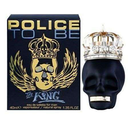 Police To Be The King EDT 40 ml Erkek Parfümü