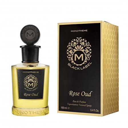 Monotheme Black Label Rose Oud EDP 100ml Unisex Parfüm