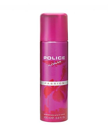 Police Passion Woman Deodorant 200 ml Kadın Deodorant 