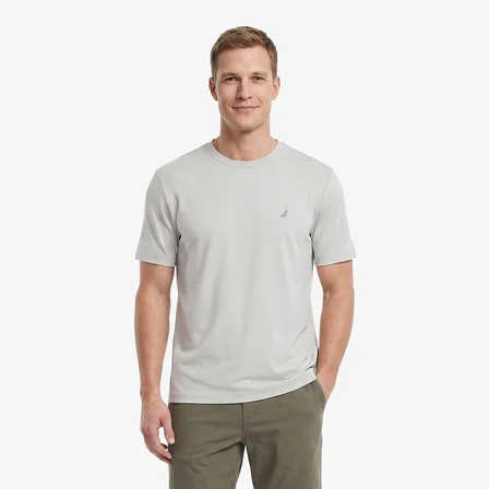 Nautica Erkek Gri Regular Fit T-Shirt