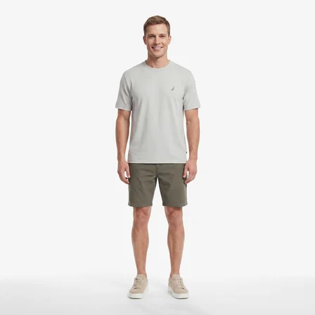 Nautica Erkek Gri Regular Fit T-Shirt