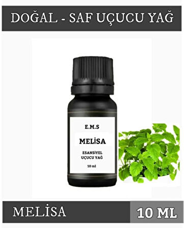 MELİSA Uçucu Yağ Buhurdanlık Esansı Oda Kokusu DİFÜZÖR Uçucu Esansiyel Yağ Buhur Yağı 10 ML MELİSA YAĞI.