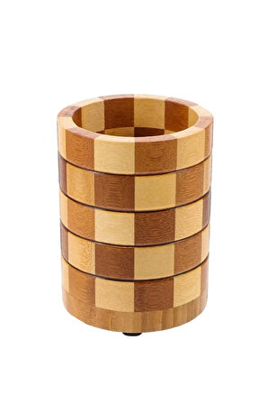 Bambu Kaşıklık, Dekoratif Tezgah Üstü Dik Kaşıklık, Bambu Mutfak Düzenleyici