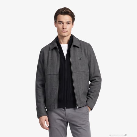 Nautica Erkek Gri Mont