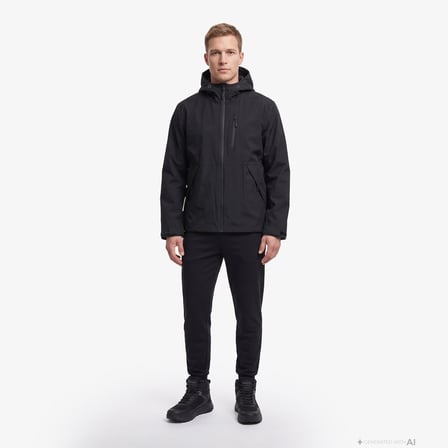 Nautica Erkek Siyah Mont