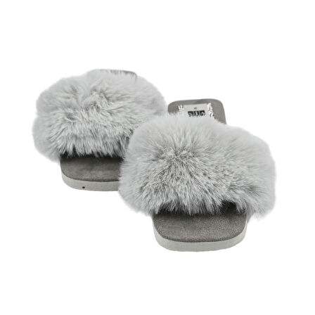 SİA ÇANTA EVA TABAN HALI TERLİĞİ KÜRKLÜ SÜSLÜ SADE VE GÖSTERİŞLİ KADIN TERLİK