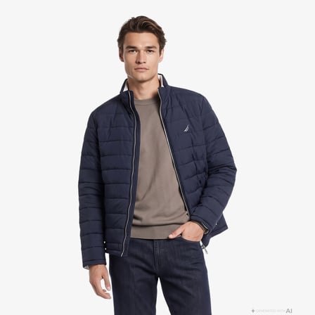 Nautica Erkek Lacivert Su İtici Mont