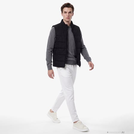 Nautica Erkek Siyah Yelek
