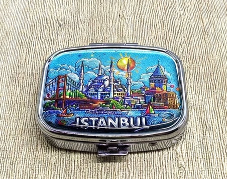 Özel Üretim Peyzajli Tarz Modern İstanbul Temalı
