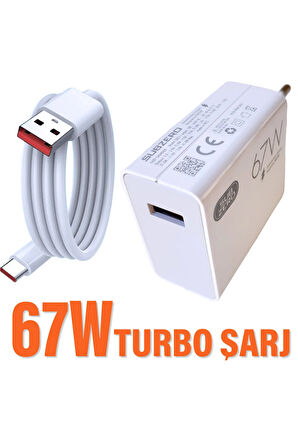 67W Turbo Şarj Aleti