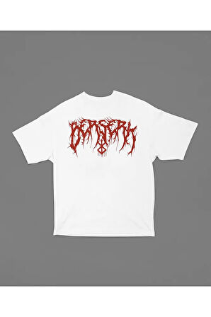 Anime Berserk Dizi Baskılı Unisex Oversize Tişört