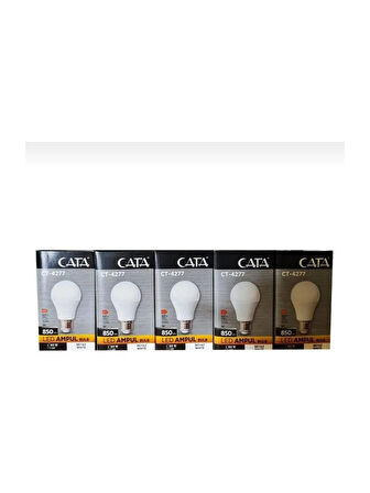 Ct- 4277 LED Ampül 9W Beyaz Işık 5 Adet