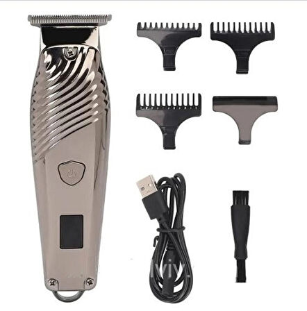 Saç için Tıraş Makinesi Başlıklı Akıllı Saç makinesi Smart Haırcutter Şarjlı saç kesme Aparatlı