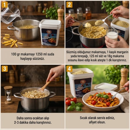Sebzeli Makarna Sosu 1000 gr Vegetable Pasta Sauce - Helal Belgeli, Yerli Üretim