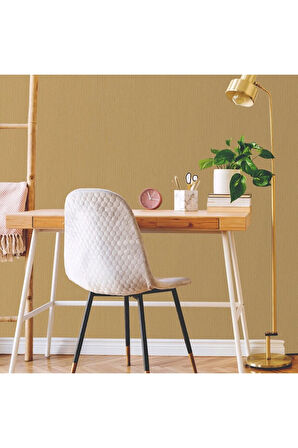 Textured Plain Wallpaper Duvar Kağıdı, Bakır, Altın - Ephes 6801-7, 10,60 M²