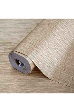 Textured Plain Wallpaper Duvar Kağıdı, Bakır, Altın - Ephes 6801-7, 10,60 M²
