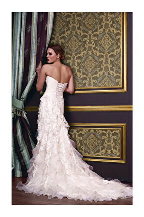 Damask Pattern Wallpaper - Duvar Kağıdı, Kahverengi - Ephes 6802-5, 10,60 M²