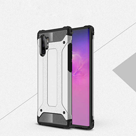 Galaxy Note 10 Plus Kılıf Zore Crash Silikon Kapak