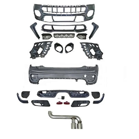 Mini Cooper F55 4D 2014+ Uyumlu Body Kit