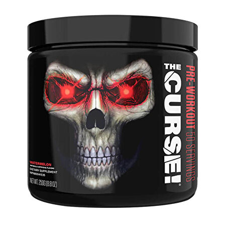 JNX Sports The Curse Pre-Workout 250 Gr - YEŞİL ELMA