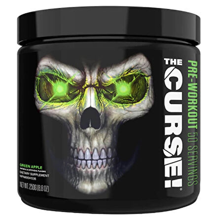 JNX Sports The Curse Pre-Workout 250 Gr Green Apple