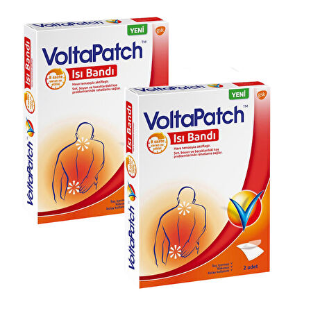 Voltapatch Isı Bandı 2'li 2 Adet