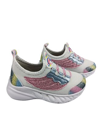 SİA ÇANTA SİMLİ STAR KIDS COMFORTLİNE ORTAPEDİK KAYDIRMAZ TABAN NEFES ALAN AYAKLAR LASTİK BAĞCIKLI ÇOCUK AYAKKABI