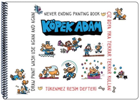 Funny Mat Tukenmez Resim Defteri Kopek Adam 1