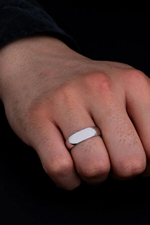 Eliana Tek Gümüş Alyans Yüzük Söz Nişan Yüzükleri Kişiye Özel Ahşap Kutulu