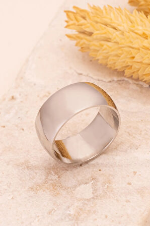 Eliana Tek Gümüş Alyans Yüzük Söz Nişan Yüzükleri Kişiye Özel Ahşap Kutulu