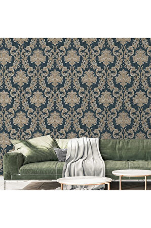 Damask Rich Ornament Wallpaper Duvar Kağıdı, Ephes 6808-5, 10,60 M²