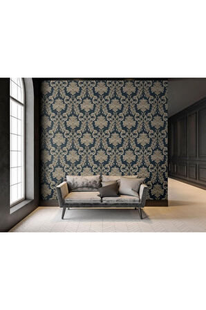 Damask Rich Ornament Wallpaper Duvar Kağıdı, Ephes 6808-5, 10,60 M²