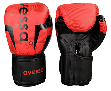 Avessa Ring-316 Boks Eldiveni Kırmızı 16 Oz