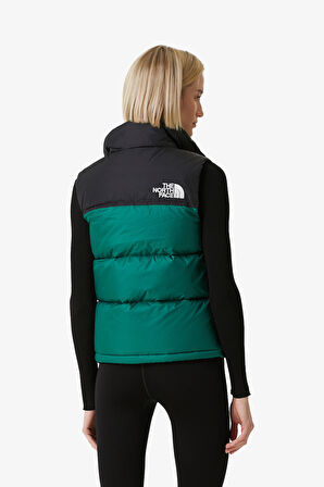 The North Face W 1996 Retro Nuptse Kadın Yeşil Yelek NF0A3XEPNL11