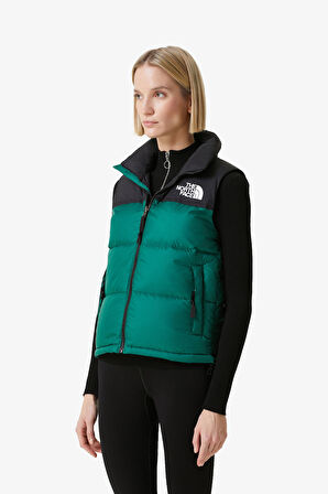 The North Face W 1996 Retro Nuptse Kadın Yeşil Yelek NF0A3XEPNL11