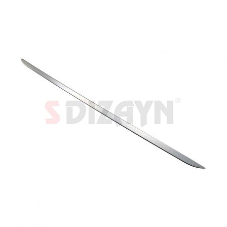 S-Dizayn Opel Combo E Krom Bagaj Camı Alt Çıtası 2018 ve Üzeri