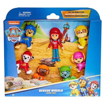 PAW Patrol Rescue Wheels 7’li Figür Seti SPM-70443