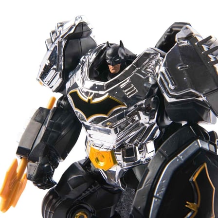 DC Metal Force Zırhlı Figür Seti - Batman (10 cm Figür + 15 cm Zırh)