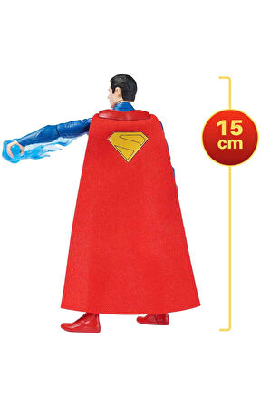 DC Comics Superman Epik Strike 15 cm Aksiyon Figürü + 2 Aksesuar