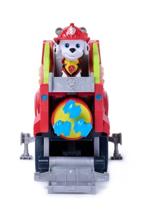 PAW Patrol Rescue Wheels Dino Marshall İtfaiye Aracı - Su Fırlatıcılı ve Figürlü Oyuncak Seti
