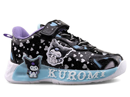 Kuromi 725 Kız Çocuk Okul Öncesi Işıklı Sneaker
