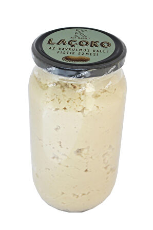 LAÇOKO 2 KG Şekersiz, Katkısız, Glutensiz, Doğal Az Kavrulmuş (ÇİĞ) Ballı Yer Fıstığı Ezmesi