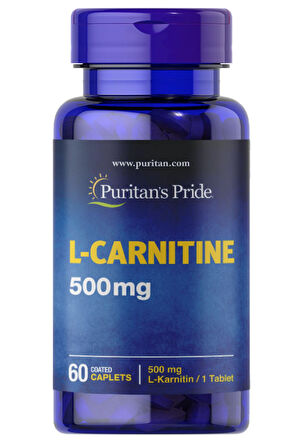 Puritan's Pride L-Carnitine 500 Mg 60 Tablet