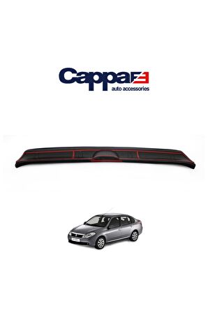 Renault Symbol Parlak Siyah 2 Arka Tampon Eşiği Koruma abs 2009-2013