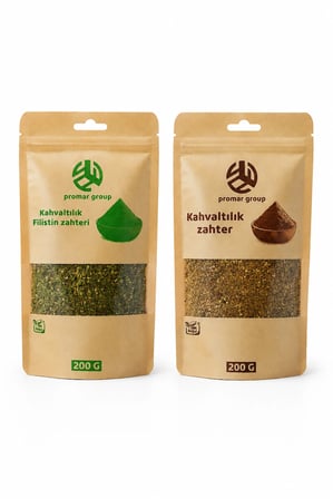 Promar Group Kahvaltılık Zahter Paketi – Filistin Zahteri ve Geleneksel Zahter 2 x 200 G